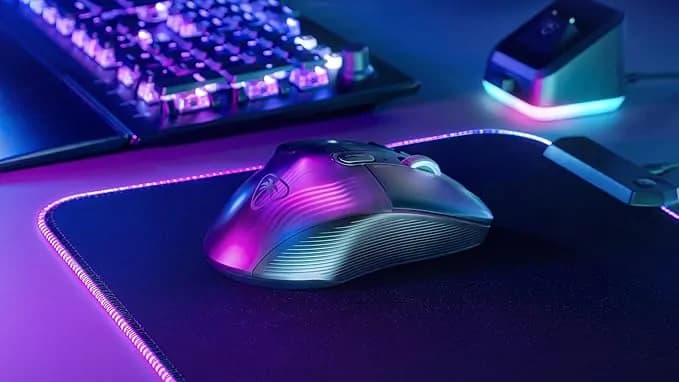 Kone Xp Air Wireless Ergonomic Rgb Gaming Mouse 4