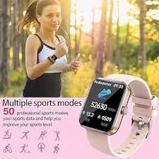 F57l Smartwatch With Health Monitoring Features - Pink 4