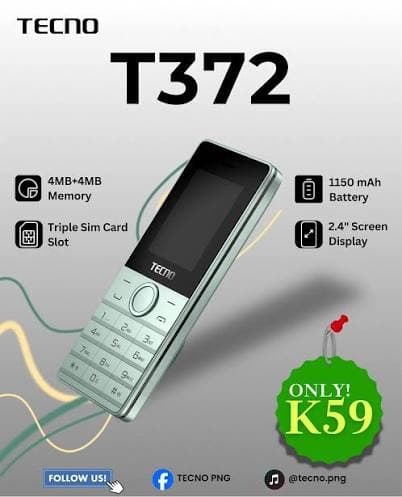 TECNO T372 – BUTTON phone 2