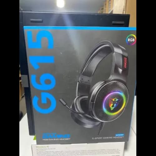 G615 backlight E-Sport RGB Gaming Headset 3.5mm Stereo Connecter 5