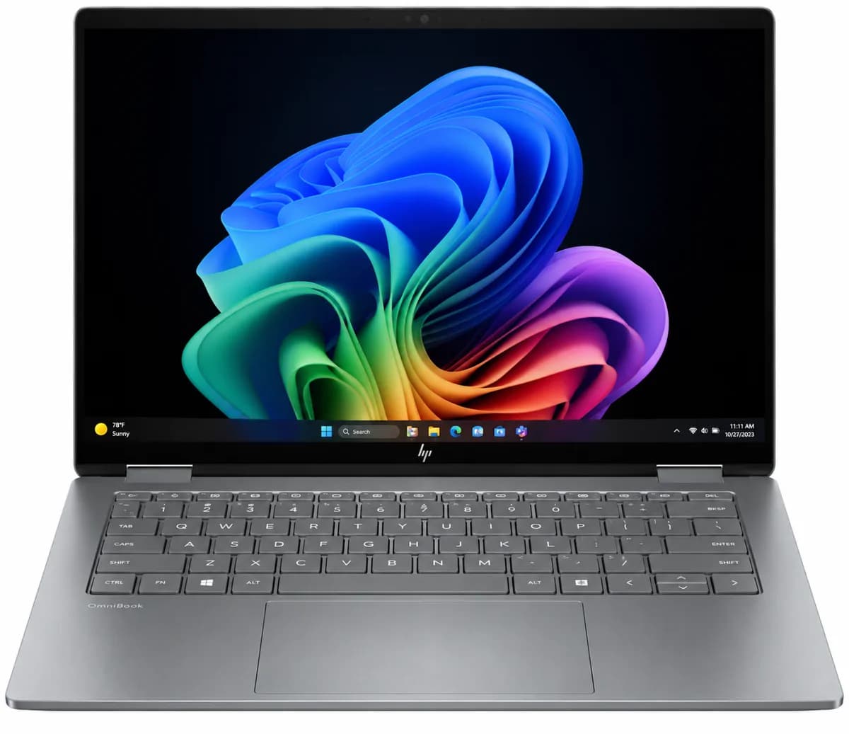 Hp Omnibook X Flip Ngai 14-Fm0047nr Intel Core Ultra 7 256v 16gb ram 512gb ssd Touchscreen, Hp tilt Pen &Win11 Home