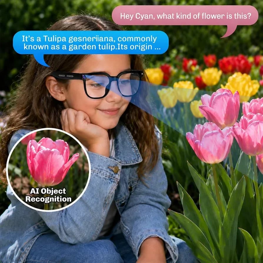 SNT Stride AI Smart Glasses 4K Camera, ChatGPT & BT Call 5