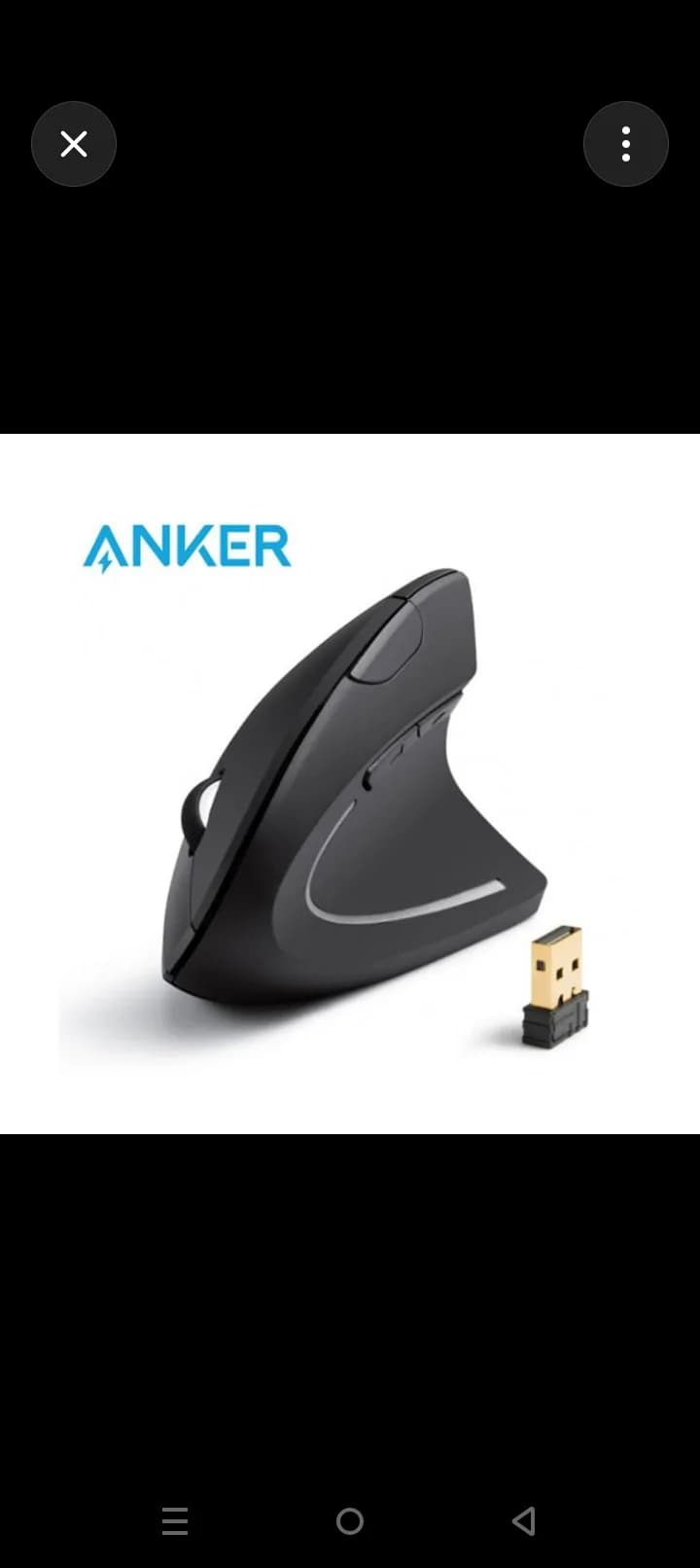 Anker 2.4G Wireless Vertical Ergonomic Mouse 2