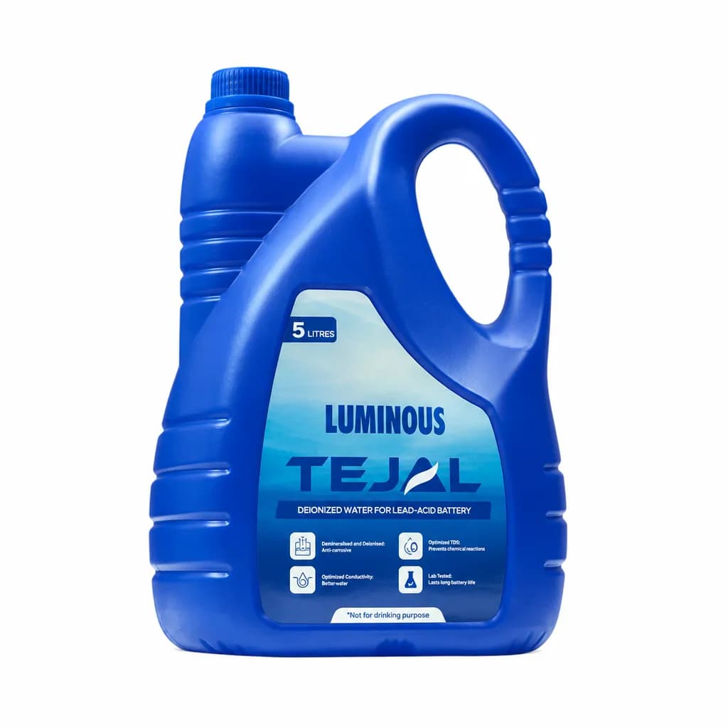 Luminous 5L Distilled Water for Inverter Battery