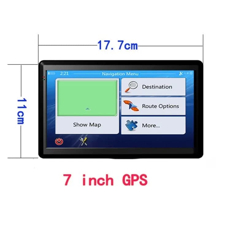 7 Inch HD Car GPS Navigator with Nigeria Map 2