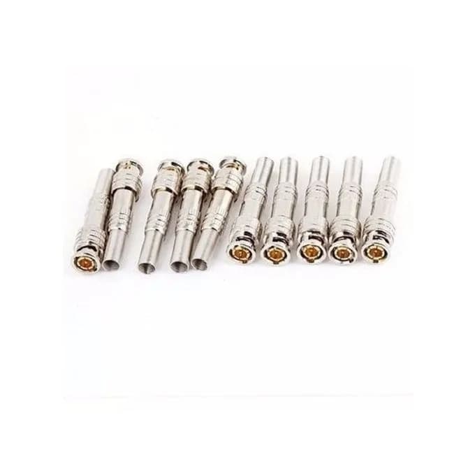 Bnc Cctv Av Connectors - 100 Pieces