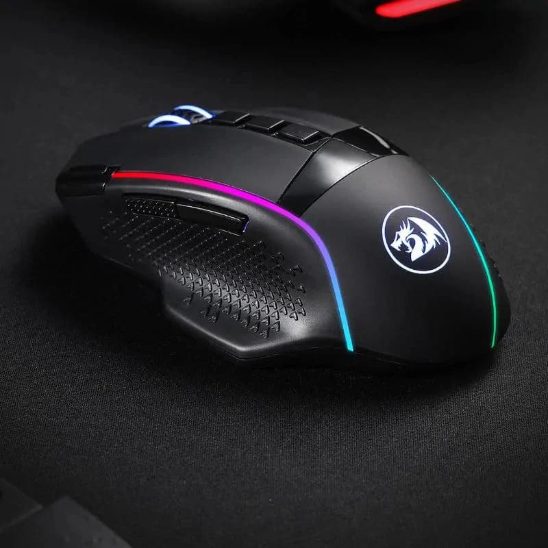 Rechargeable Wireless Gaming Mouse- Black 3