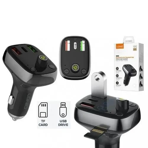Ldnio C704Q Bluetooth FM Transmitter and Car Charger 2