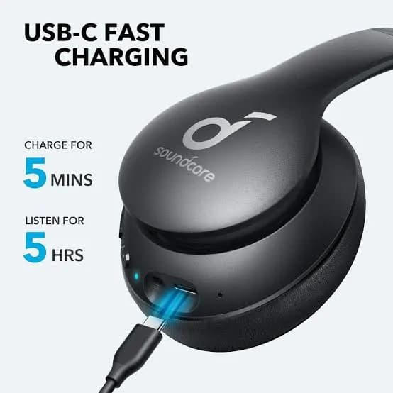 Anker Soundcore Life Q45 Wireless Noise Cancelling Headphones - Navy