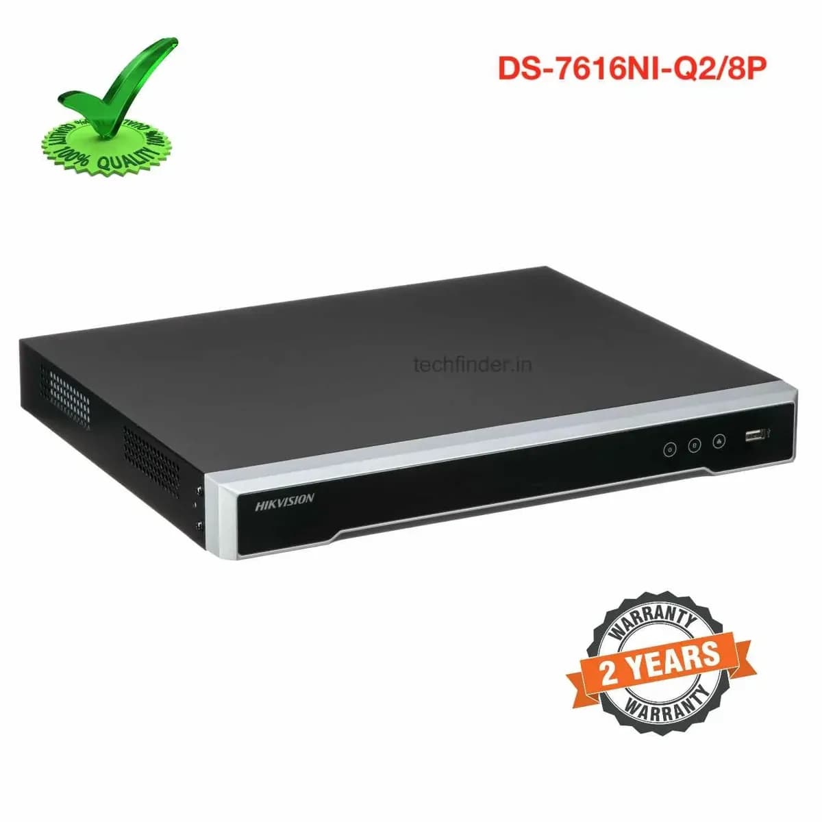 HikVision Ds-7616ni-q2/16p Hik 16 Channel 16 Poe 4k Nvr Network Video Recorder 3