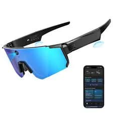 Q1 Ai smart glass 12mp HD camera Bluetooth chatgpt call and music 2