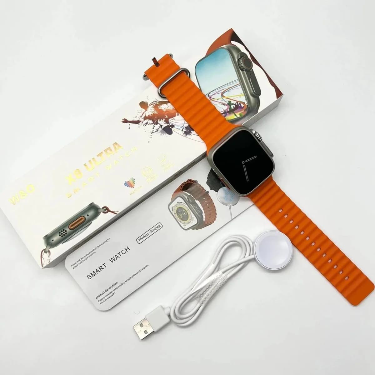GPS Body Temperature Ultra Max Series 8 NFC Smartwatch 2