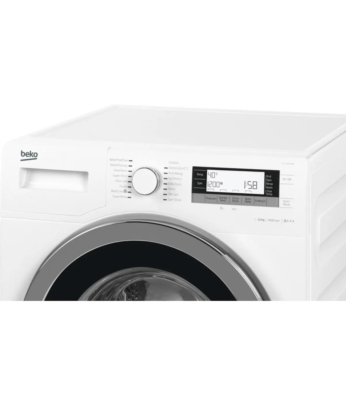 Beko WY124854MW 12kg Front Load Washing Machine 5
