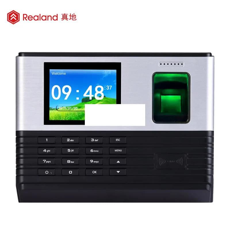 Fingerprint, Password & ID/Proximity Card, WiFi, TCP/IP & USB 2