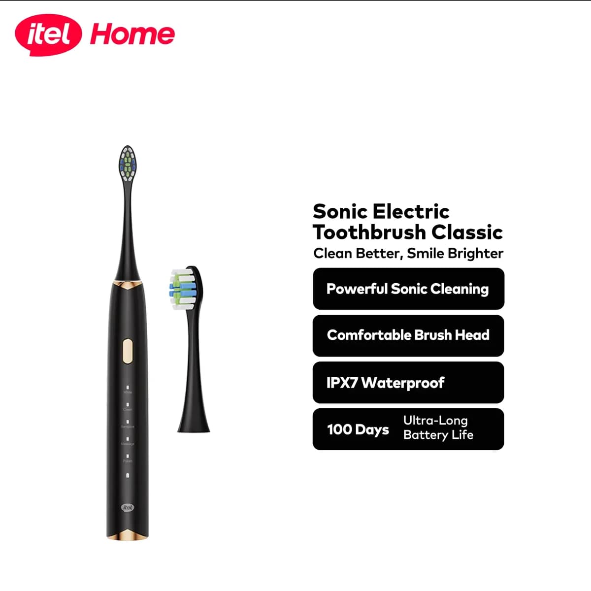 Itel IET-31 Sonic Electric Toothbrush