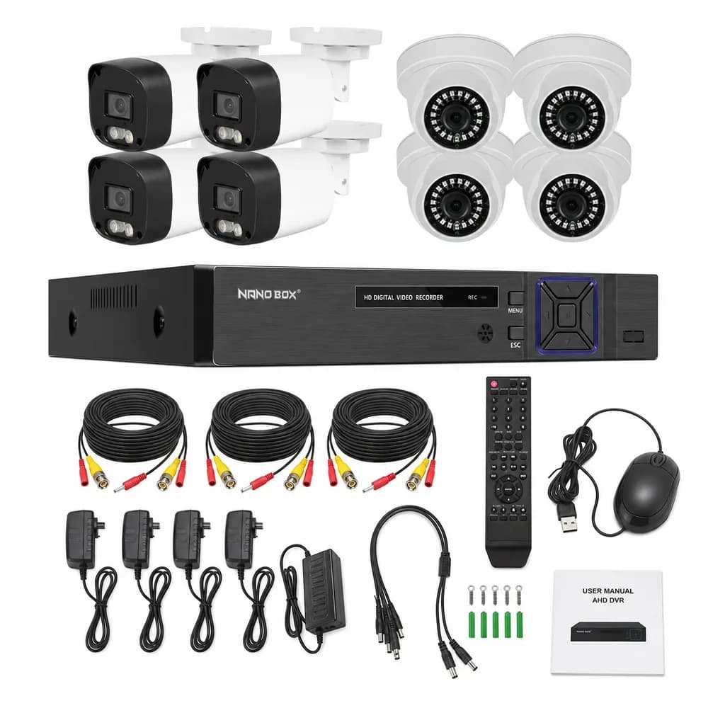 Complete CCTV Security System (AHD CCTV Security System)