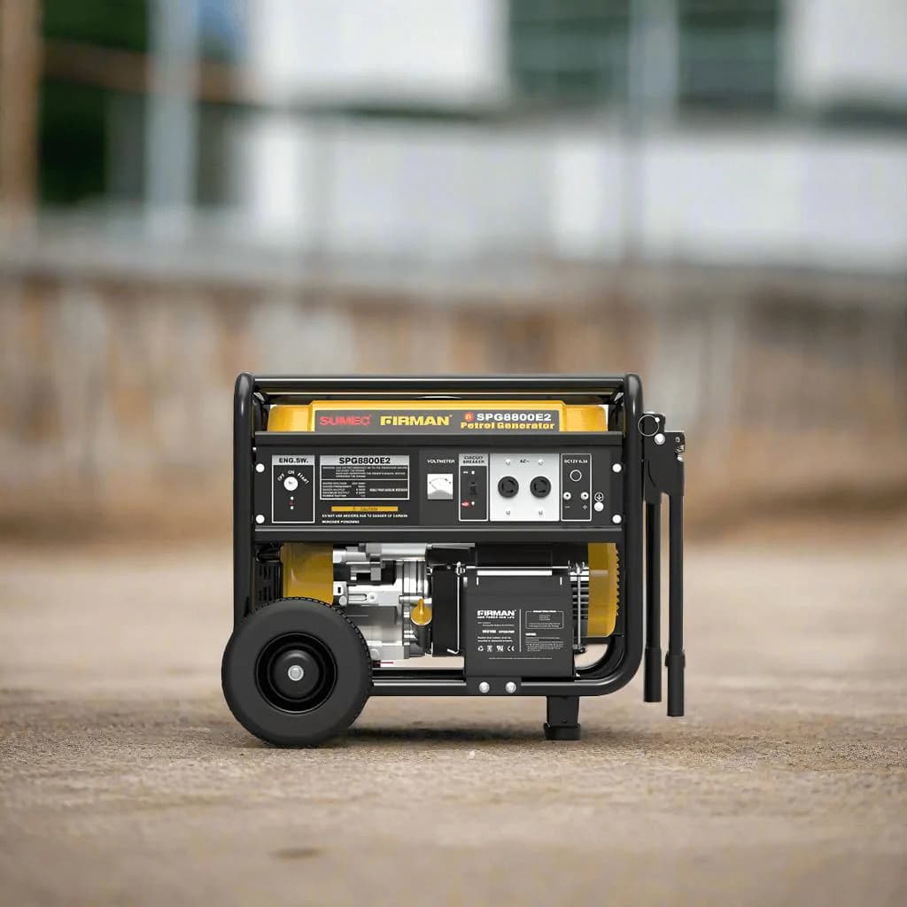 Sumec Firman SPG8800E2 6.6kVA Key Start Generator 4