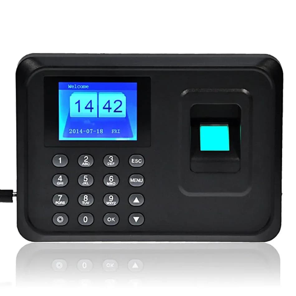 ZKTeco Time Attendance Biometric Machine with Backup Mini UPS 8800mAh Powerbank 4