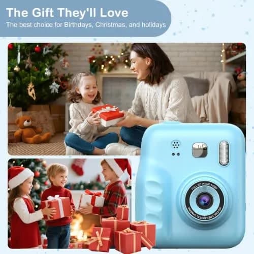 HD Instant Print Digital Camera With IPS Color Screen - 2.4inch 3