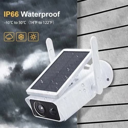 Solar Access Wireless Cctv Camera  Wifi Hd 1080p Ip 3