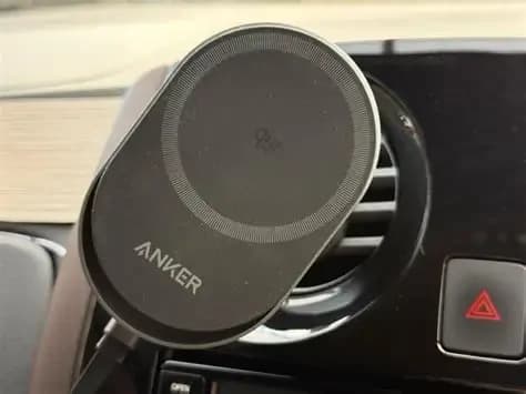 Anker Prime Magsafe Car Mount Charger, Qi2 25w Car Charger 3
