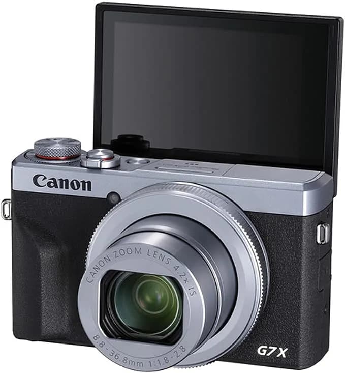 Canon PowerShot G7 X Mark III Digital Camera Silver 2
