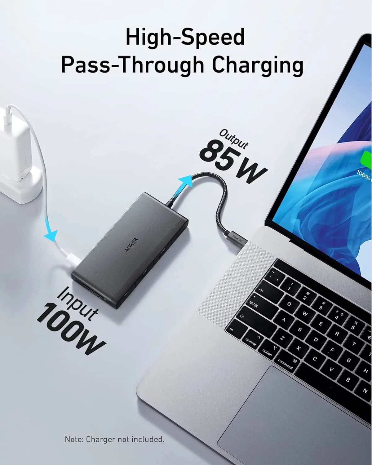 Anker 552 A8373 9-in-1 USB-C Hub 4K HDMI 4