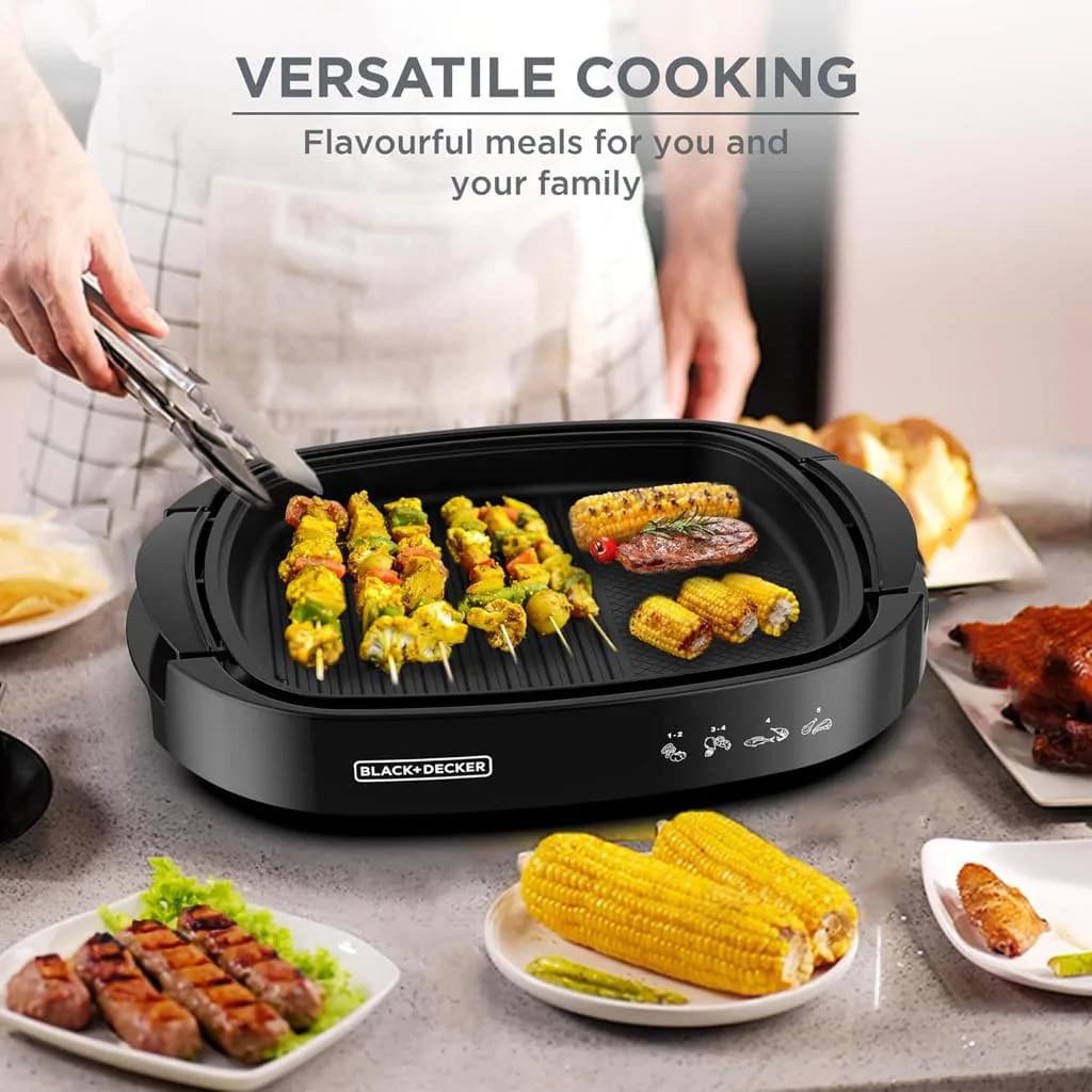 BLACK+DECKER Fat Reducing Health Grill 1500W GH1500-B5 3