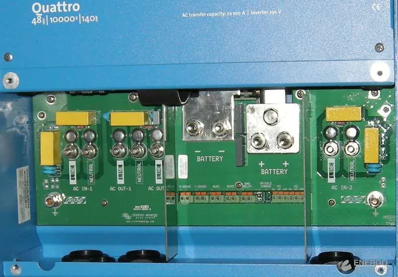 Victron Quattro 48V 10kVA 8000W Inverter Charger 140A 5