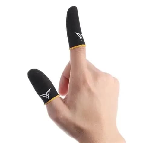 Mobile Game Controller Finger Sleeve - Yellow 2