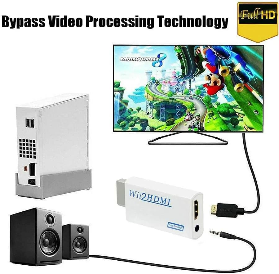 Wii2HDMI CONVERTER ADAPTER 4