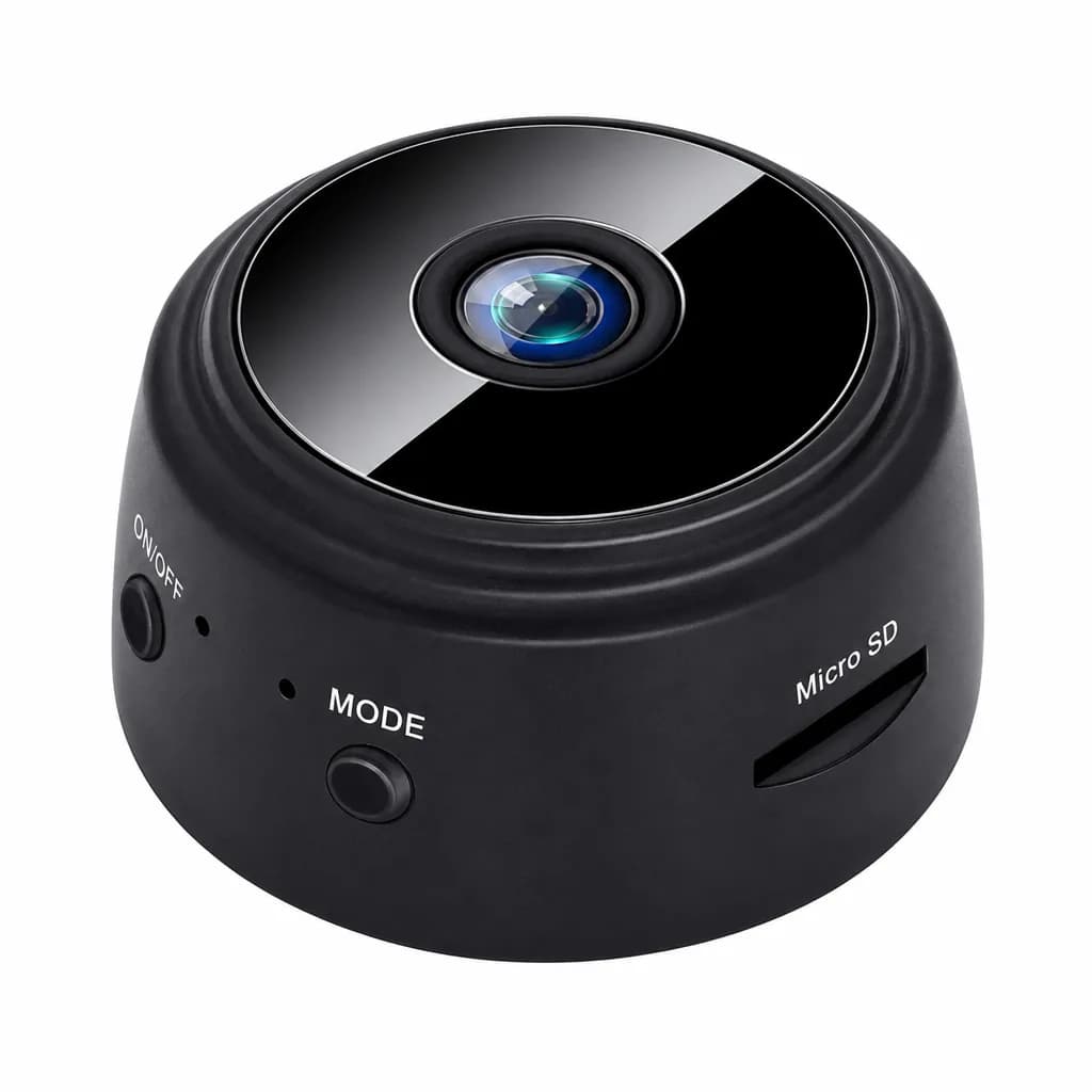 Wireless Wi-Fi Mini Camera – Hidden SD Storage HD Night Vision & Rechargeable Battery