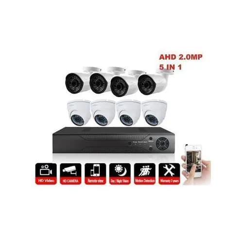 HikVision 8 Colorvu 2mp Cctv Dvr Surveillance Camera System 2