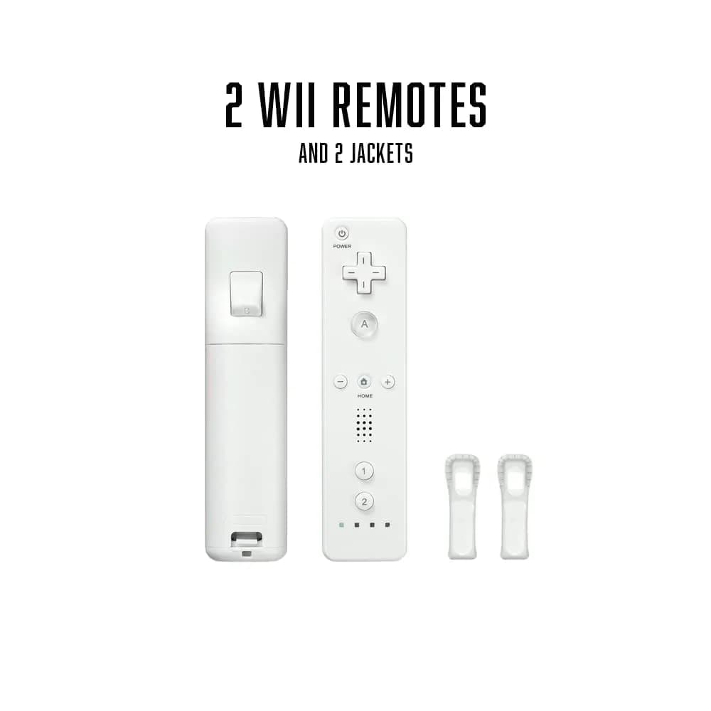 Nintendo A set of Nintendo Wii Console 3