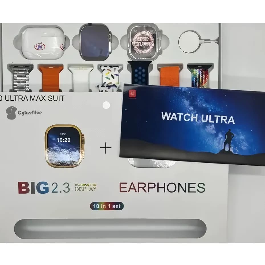 Series 8 Fitness I20 Ultra Max Suit 10 In 1 Set Smartwatch 2