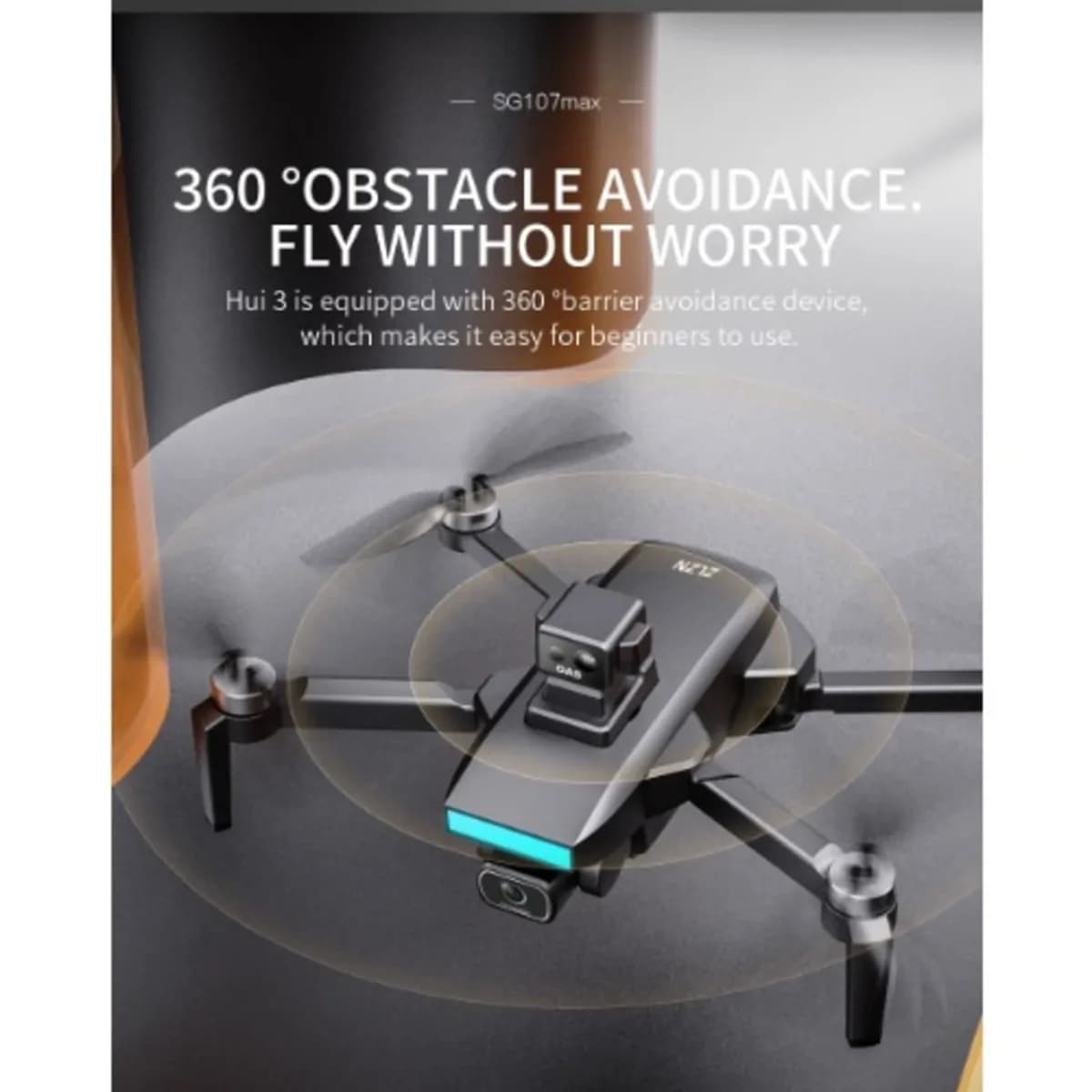 ZLRC SG107 Max GPS Professional Drone – 4K HD 3
