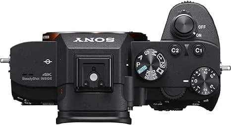 Sony Alpha a7 III Full-Frame Mirrorless Camera Body Black | 3-Inch LCD 4