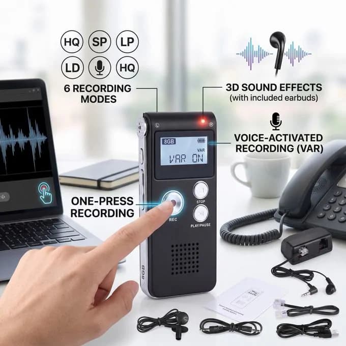 Digital Voice Recorder 4