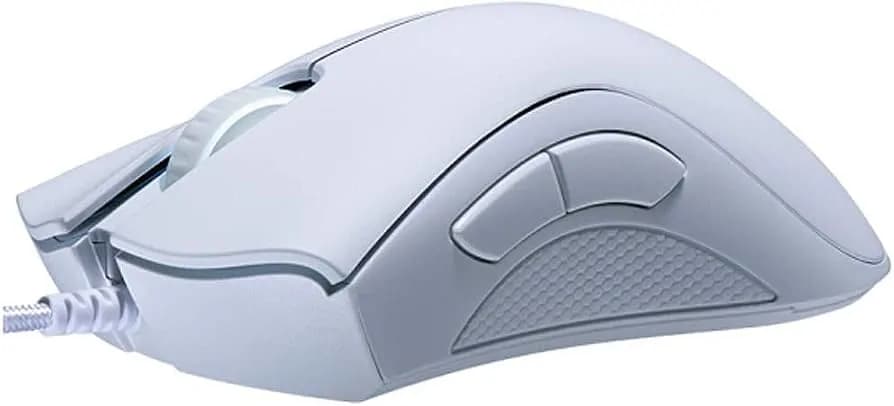 Razer Deathadder Gaming Mouse - White 4