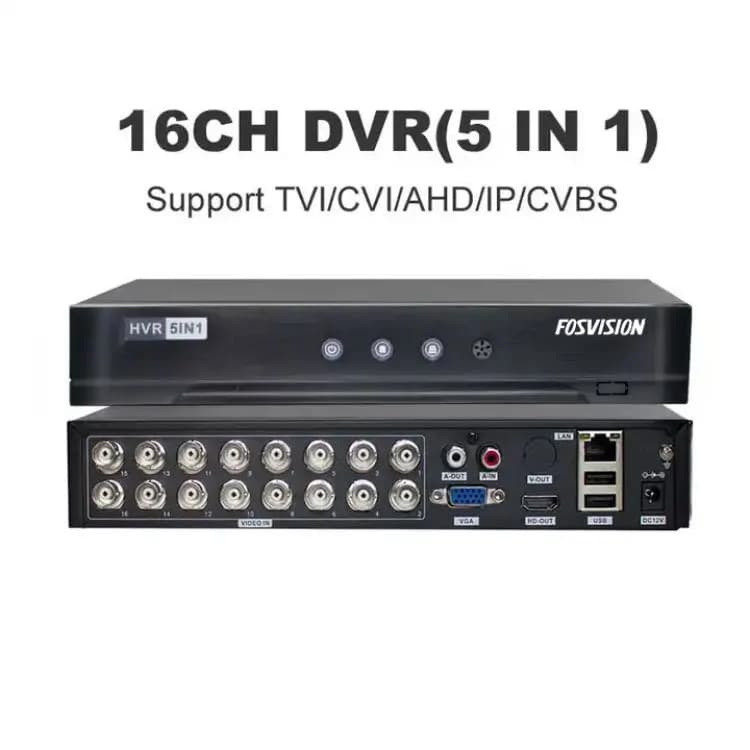 Hybrid CCTV DVR (16-Channel 5-in-1 Hybrid DVR) 3