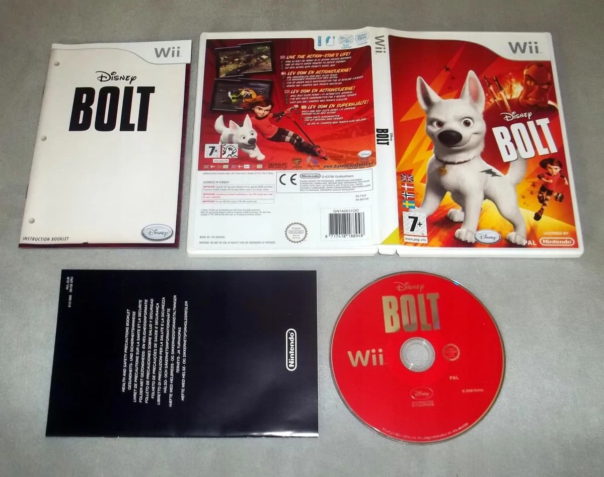 DISNEY BOLT NINTENDO WII 3