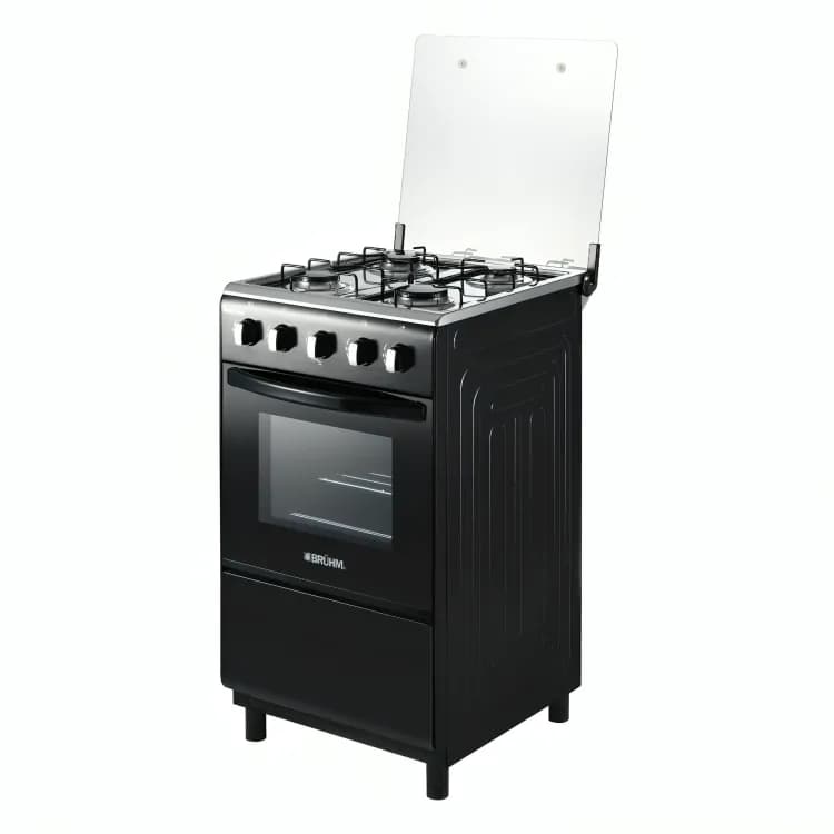 Bruhm 4 Burners All Gas Cooker With Oven And Auto Ignition 5