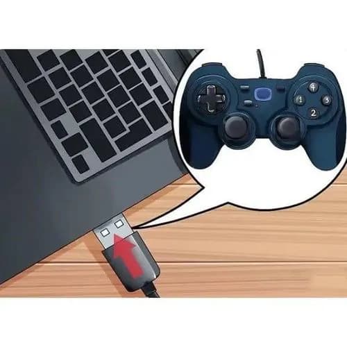 Wired Ucom-704 Pc Dual Shock  Gaming Joypad 4