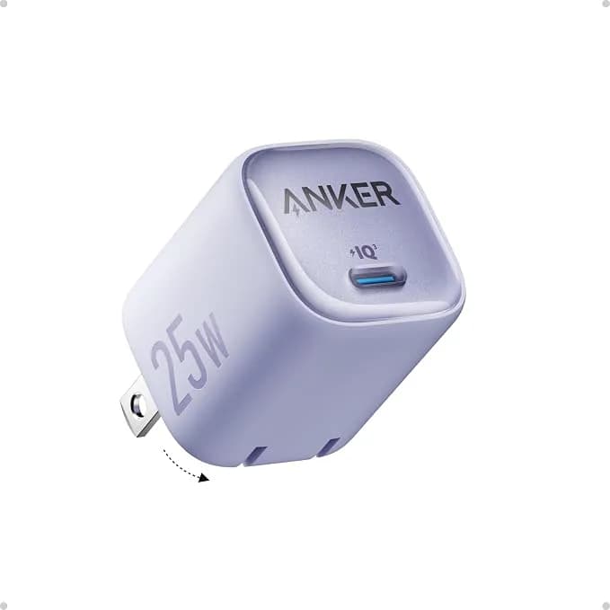 Anker 25w Usb C Charger Block Compact And Foldable 2