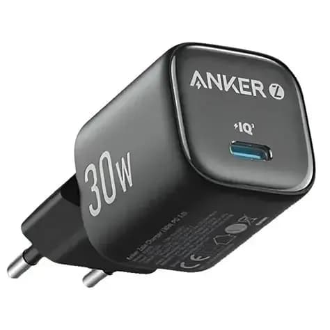Anker Zolo 30w Gan Fast Charger With Usb-c Cable (pd 3.0) Black 3