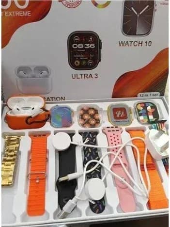 12 in 1 - i60 Suit Extreme Smart Watch Set-Boxed 5