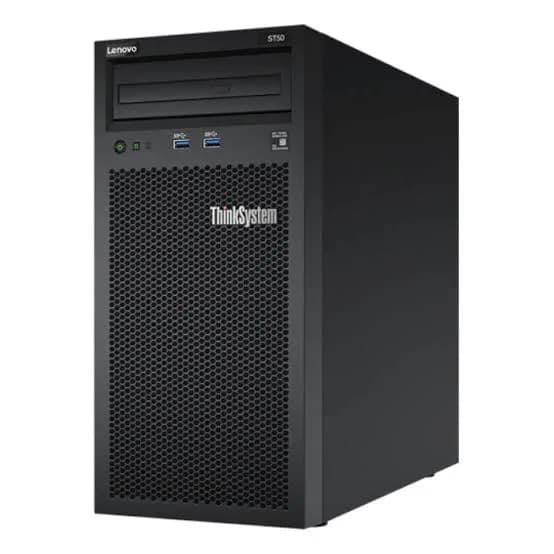Lenovo St50 V2 Tower Server Intel Xeon E-2324g 2tb Hdd(2x1tb Sata) 5