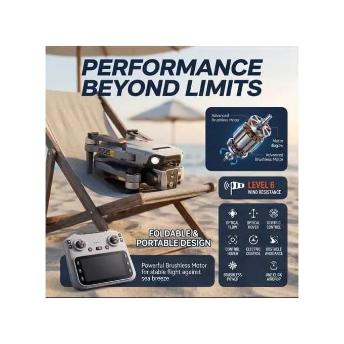 Drone K19 Max GPS Dual Camera 5G Remote Control Drone 7