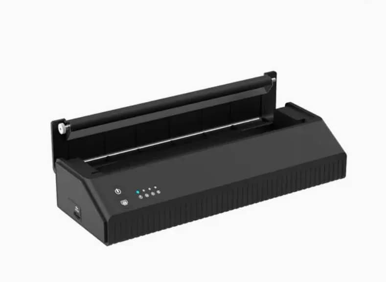 Bluetooth Tattoo Stencil Printer – Black Thermal Printer Machine 3