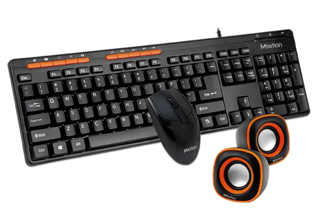 MEETION C105 USB STANDARD 3 IN 1 WIRED COMBO KEYBOARD AND MOUSE 5